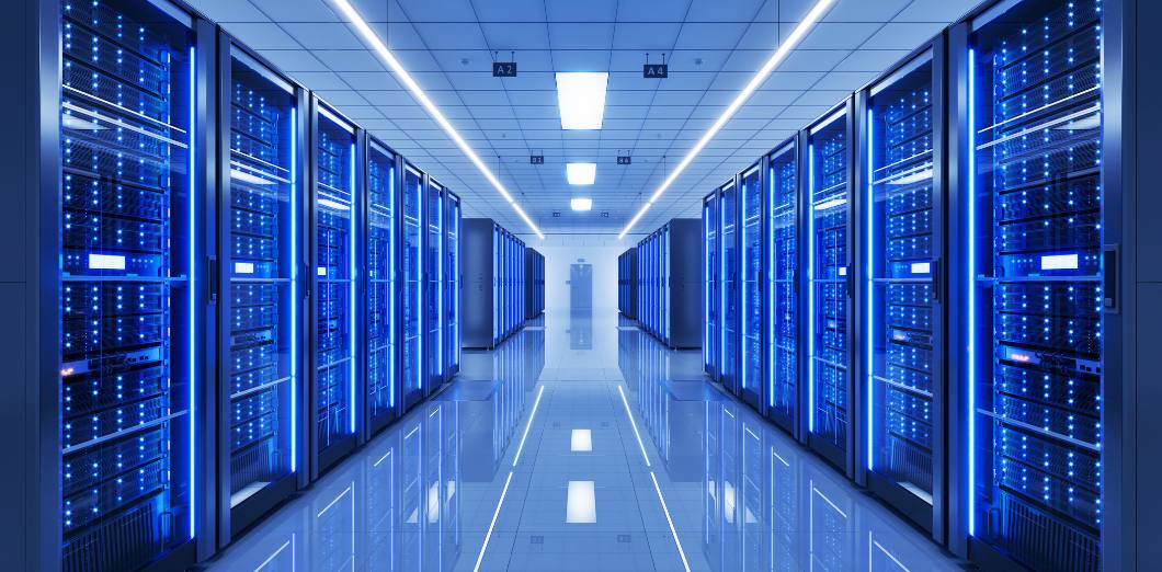 Data centre server hall